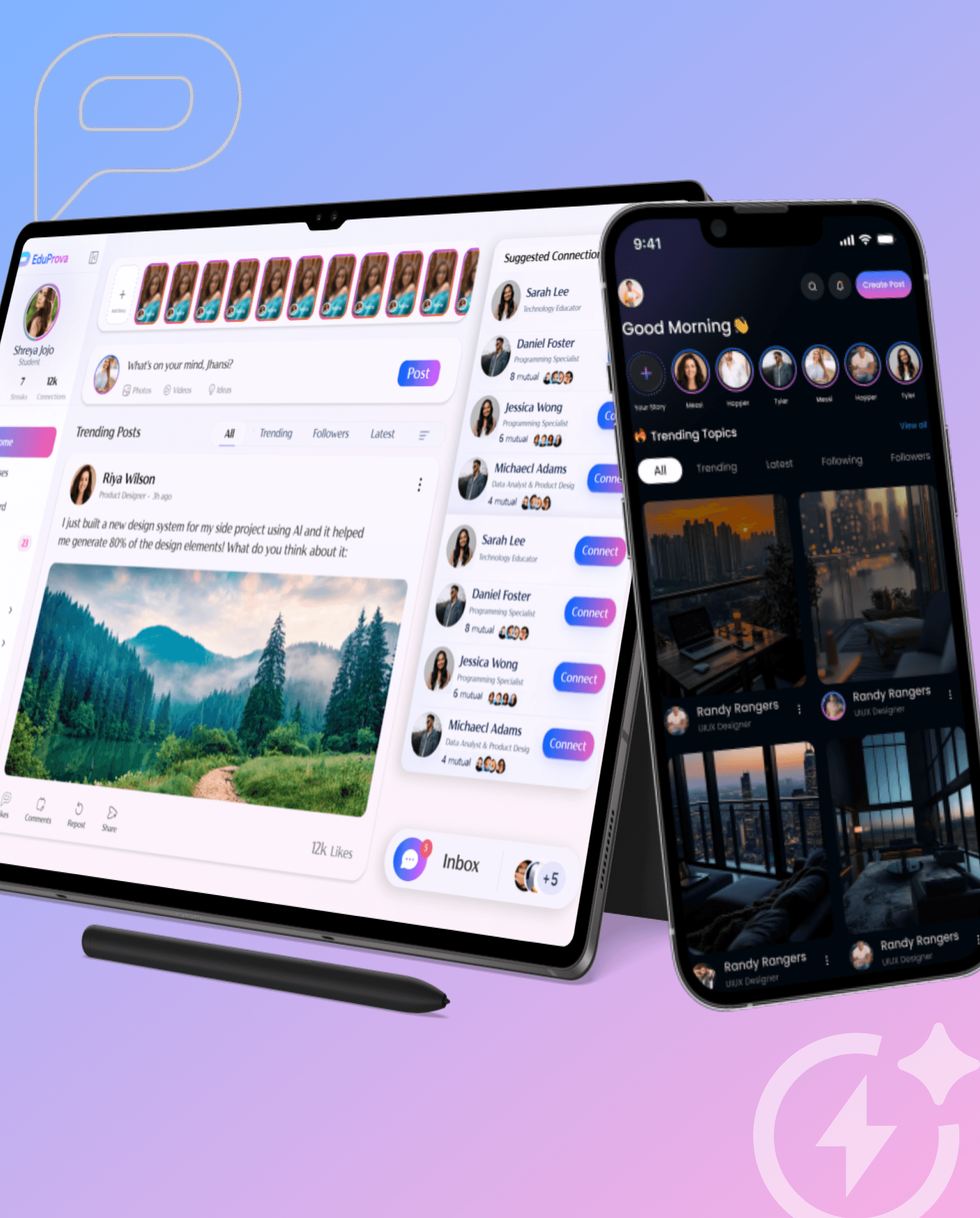 EduProva Platform Mockup