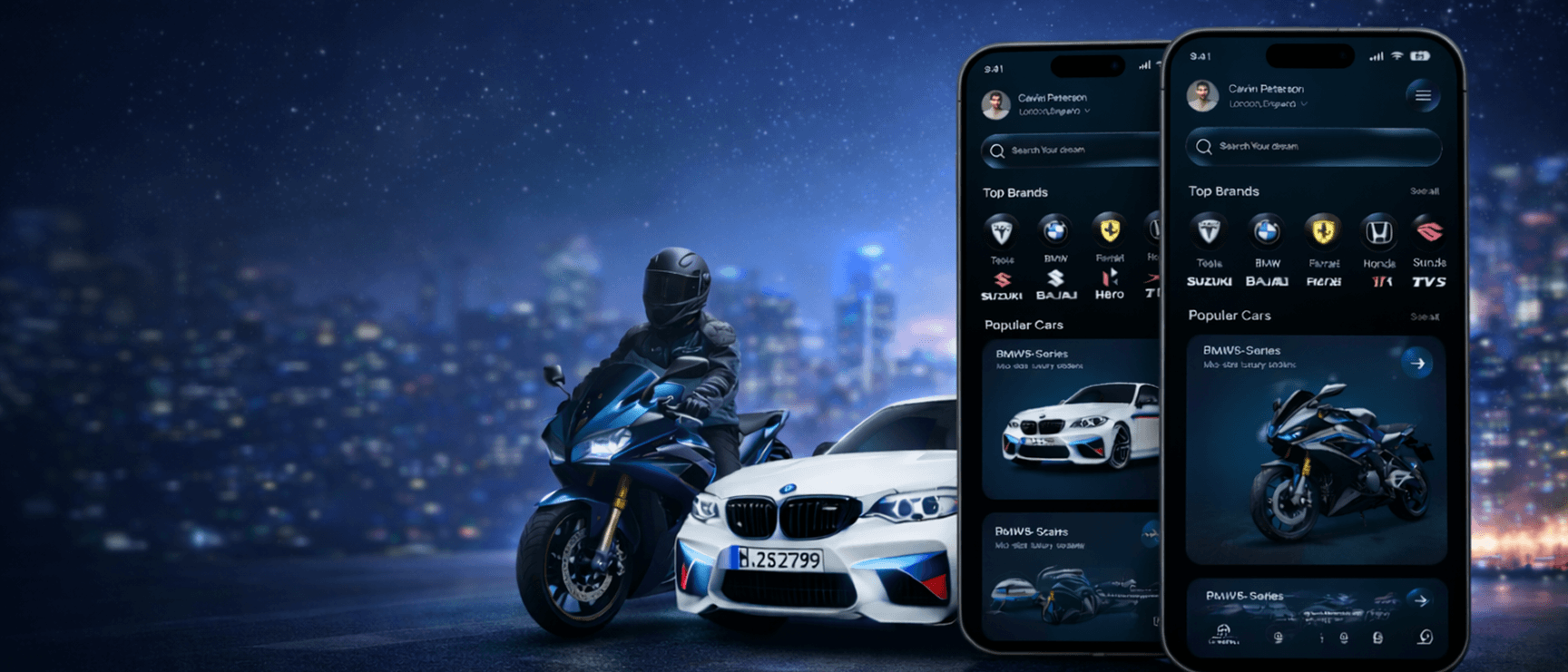 Bike Rider Background