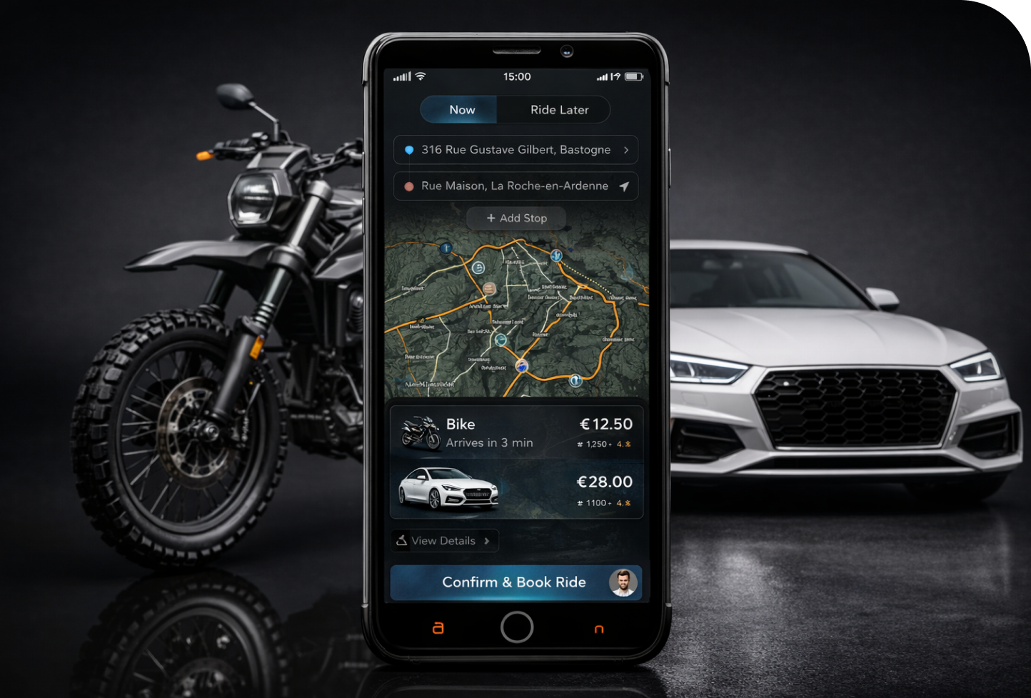 Bike and Car App